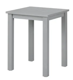 Beistelltisch LENNART 45x55x45 cm Massivholz grau