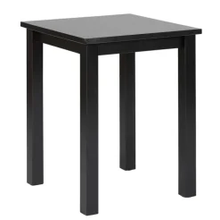Beistelltisch MICHAEL 45x55x45 cm Massivholz schwarz