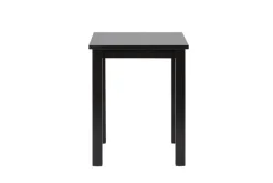 Beistelltisch MICHAEL 45x55x45 cm Massivholz schwarz