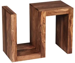 Beistelltisch MUMBAI 44,5 x 30 cm Sheesham