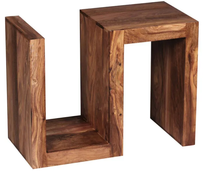Beistelltisch MUMBAI 44,5 x 30 cm Sheesham