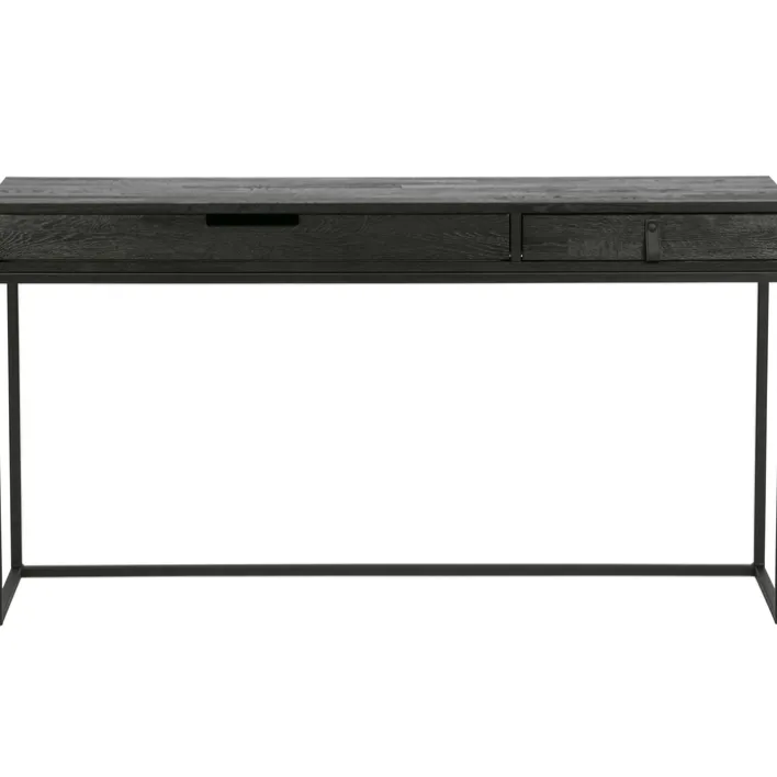 Beistelltisch SILAS 140 x 75 cm schwarz