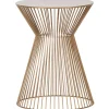 Beistelltisch SUUS Ø 35 cm goldfarbig