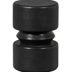 Beistelltisch TUVE 30 x 45 cm schwarz matt