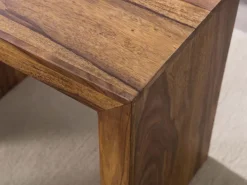 Beistelltisch-Set MUMBAI 3-teilig Sheesham massiv