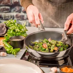 Berndes Schmorpfanne INJOY B.NATURE 20 cm Aluminium und Edelstahl