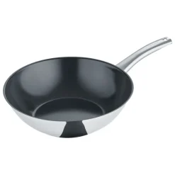Berndes Wok B.BRILLIANT Edelstahl Ø 30 cm silberfarbig