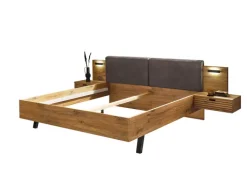 Bettanlage TRATTINO 180 x 200 cm braun/ graphit