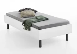Bettgestell KIRA 90 x 200 cm weiß