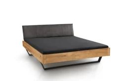 Bettgestell VI 180 x 200 cm braun/ anthrazit