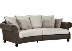 Bigsofa BOSTON hellbraun/beige