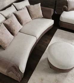 Bigsofa BOSTON hellbraun/beige