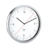 blomus Funkuhr CRONO 30,5 cm Edelstahl weiß