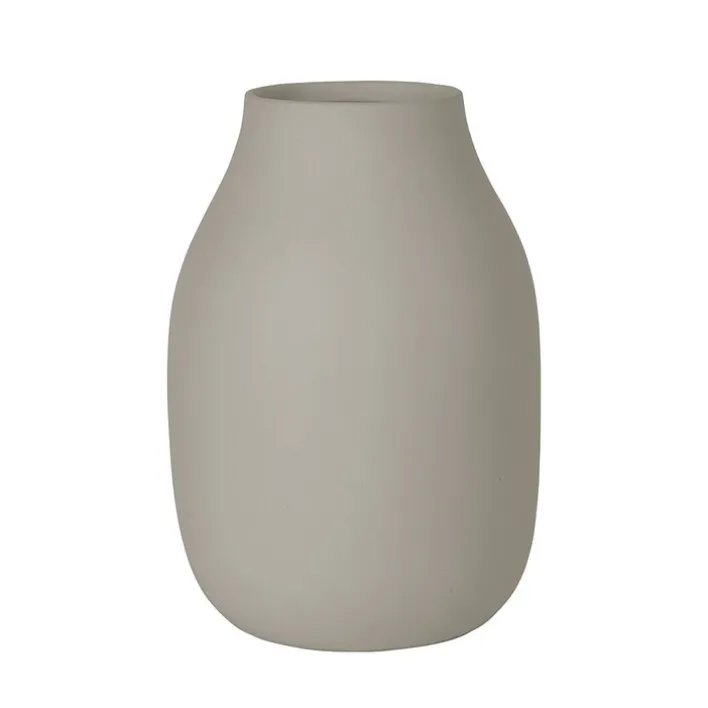 blomus Vase COLORA 20 cm hellgrau