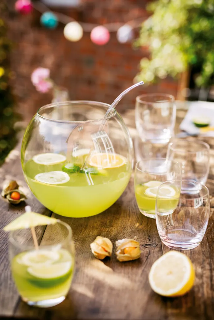 BOHEMIA SELECTION Bowle Set LIBERA 8-teilig