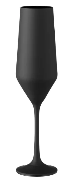 BOHEMIA SELECTION Sektglas JANE schwarz