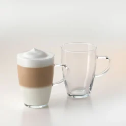 BOHEMIA SELECTION Tee- / Kaffeeglas LYRA 2er Set transparent