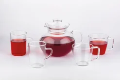 BOHEMIA SELECTION Tee- / Kaffeeglas TEA AND COFFEE 2er Set - je 200 ml Glas