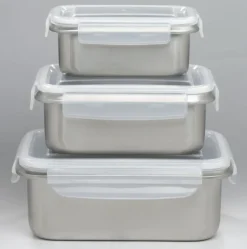 bongusto Aufbewahrungsdose Edelstahl 1800 ml