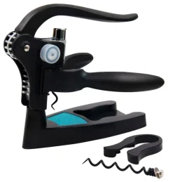 bongusto Korkenzieher Edelstahl schwarz