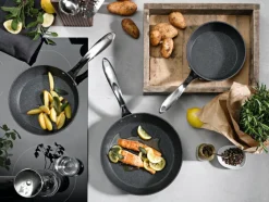 bongusto Pfanne PROFESSIONALE 24 cm Aluminium schwarz