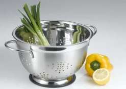 bongusto Sieb 26 cm Edelstahl silberfarbig