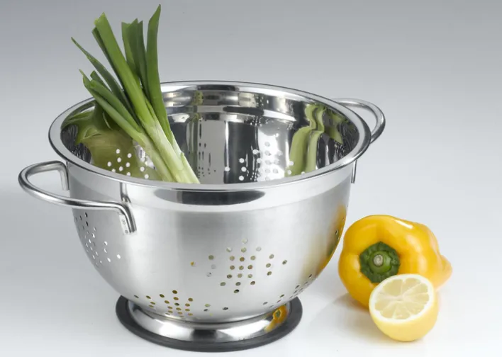 bongusto Sieb 26 cm Edelstahl silberfarbig