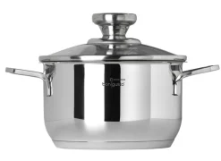 bongusto Topf-Set 5-teilig Edelstahl mit Deckel