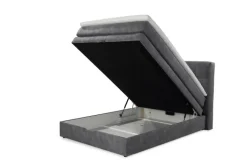 Boxspringbett AMY 140 x 200 cm grau