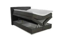 Boxspringbett ARABELLA 140 x 200 cm dunkelgrau