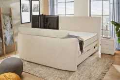 Boxspringbett BEL AIR 180 x 200 cm beige