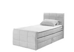 Boxspringbett DARIO 100 x 200 cm grau