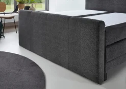 Boxspringbett LOCKPORT 180 x 200 cm anthrazit
