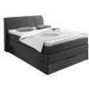 Boxspringbett PAULA 140 x 200 cm anthrazit