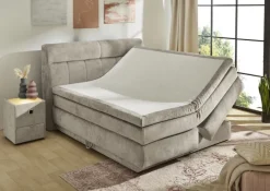 Boxspringbett QUEEN 180 x 200 cm beige