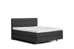 Boxspringbett SIENNA 180 x 200 cm anthrazit