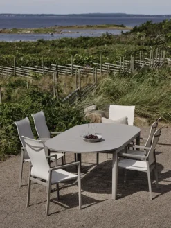 Brafab Gartentisch LOMMA 220-280 x 110 cm khaki