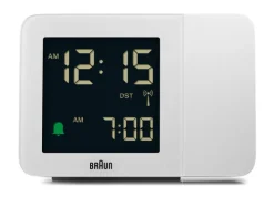 BRAUN Funkwecker 13 cm weiß