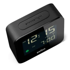 BRAUN Funkwecker flach schwarz