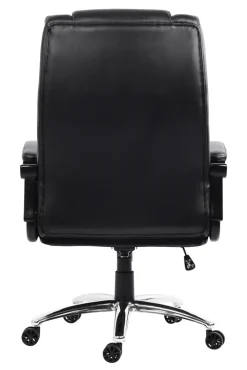 Bürostuhl AUSTIN schwarz/ chromfarbig