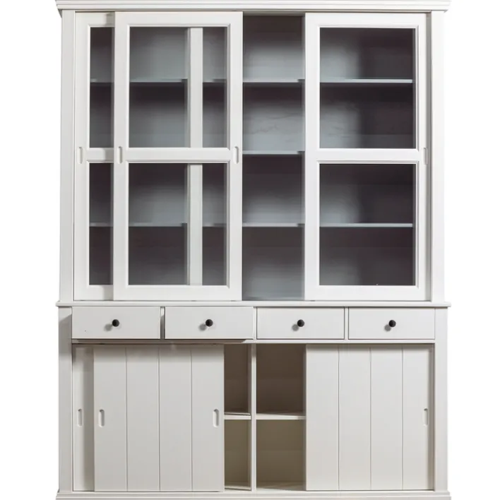 Buffetschrank LAGOS 166 x 214 cm weiß