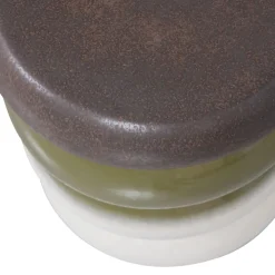 BULB Beistelltisch 34 x 44 cm rund grün mehrfarbig