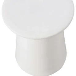 Button Beistelltisch 35 x 45 cm weiß