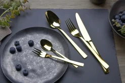 casaNOVA Besteck-Set LIMA 30-teilig goldfarbig