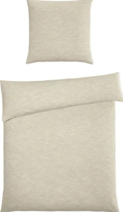 casaNOVA Bettwäsche MELINA 135 x 200 cm taupe