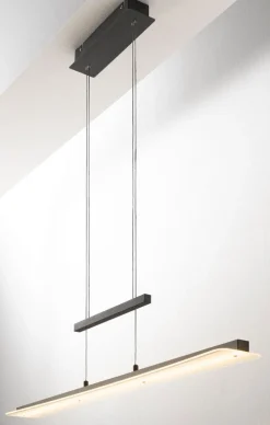 casaNOVA CCT LED Pendellampe SMOOTH 100 cm schwarz