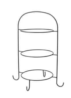 casaNOVA Etagere 50 cm schwarz