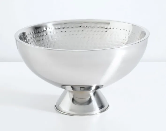 casaNOVA Flaschenkühler Champagner 32 cm Edelstahl