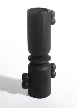 casaNOVA Kerzenhalter 35 cm Schwarz