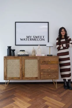 casaNOVA Kerzenständer 26 cm schwarz